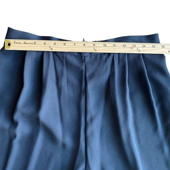 Jessica Howard Dress Pants Sz 16 Dark Gray Pleated High Rise Back Zipper Party - Picture 3 of 7